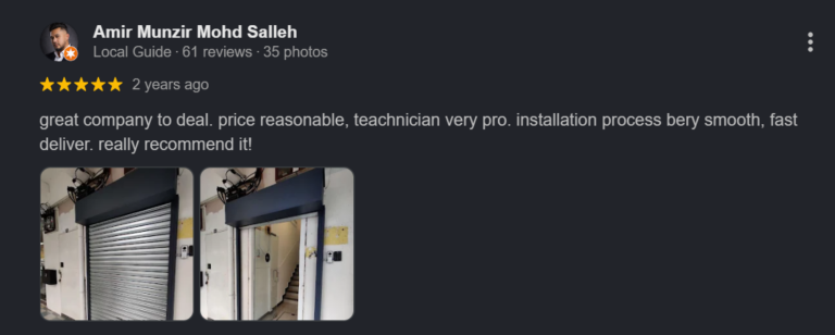 Hightex Dynamic Google Review